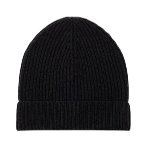 Turn-Up Hem Knitted Beanie