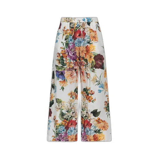 Floral Printed Wide Leg Pants