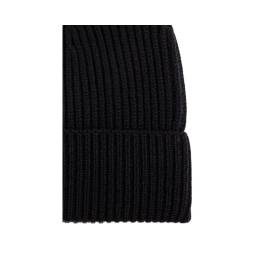 Turn-Up Brim Knitted Beanie
