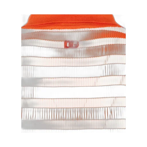 Striped Short-Sleeved Polo Shirt