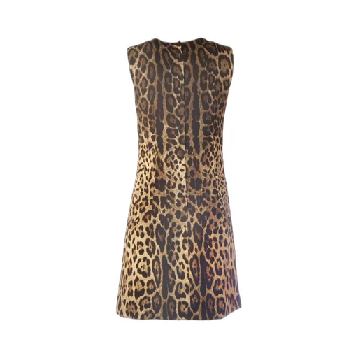 Leopard Printed Mini Dress