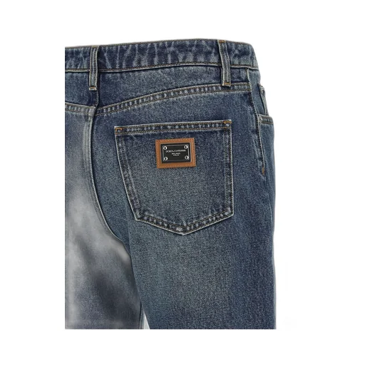 Logo Plaque Jeans
