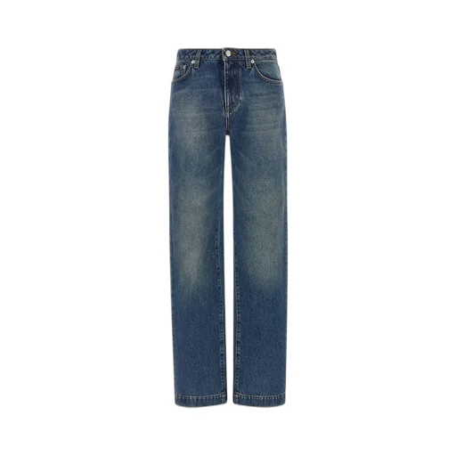 Logo Plaque Jeans