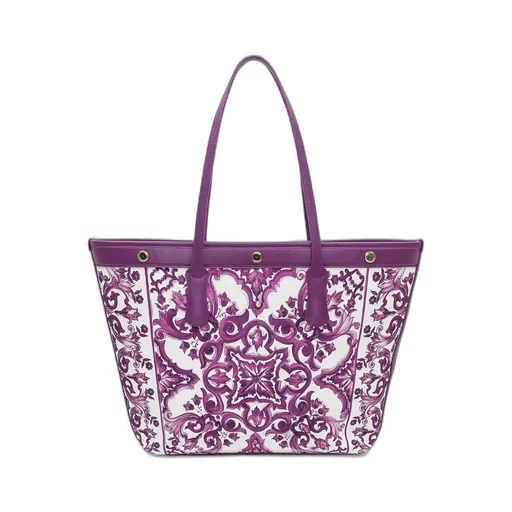 Majolica Printed Tote Bag