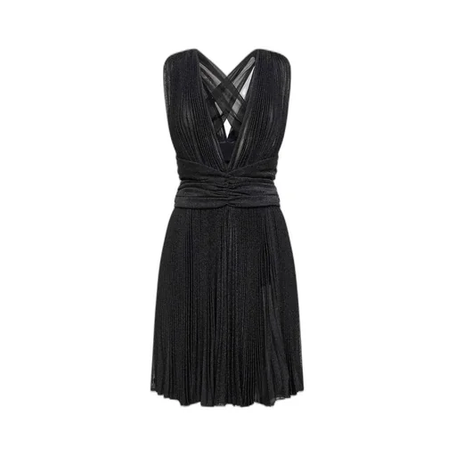 Mini Pleated Mesh Dress