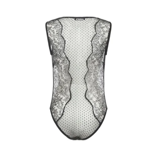 Textured Plumetis Bodysuit