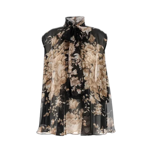 Rose Printed Blouse