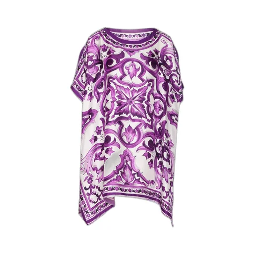 Graphic Printed Flared Hem Mini Dress