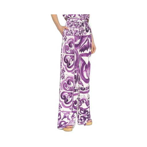 Majolica Printed Trousers