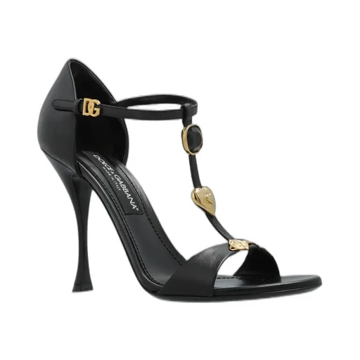 Dg Logo Plaque Sandals