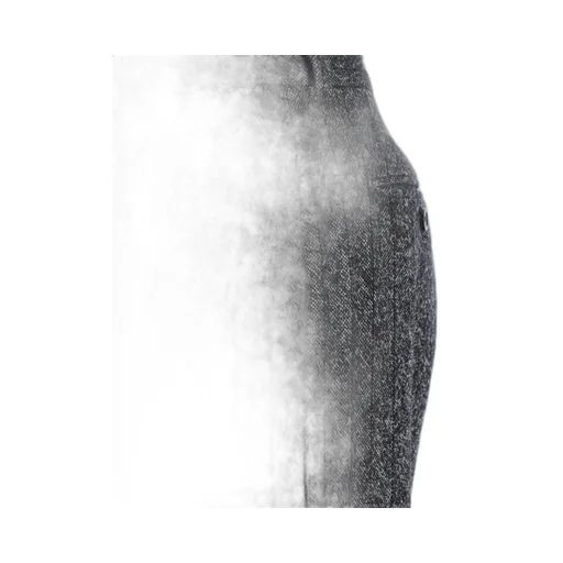 Pinstriped Straight-Leg Trousers