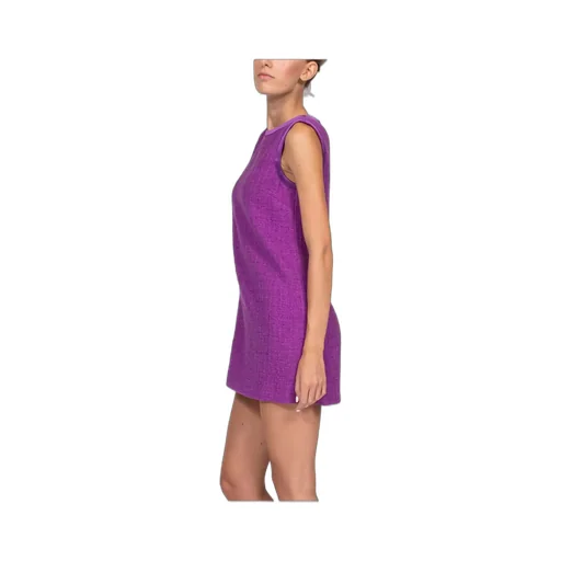Rachel Tweed Mini Sleeveless Dress