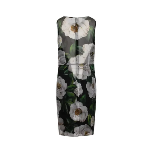 Floral Printed Sleeveless Mini Dress