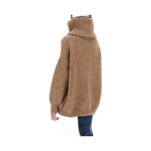 Oversized Turtleneck Knitted Jumper