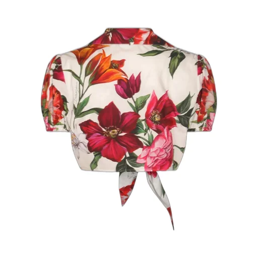 Floral Printed Cropped Top
