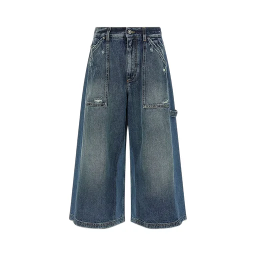 Denim Bermuda Shorts