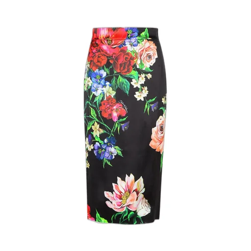 Floral Printed Midi Skirt