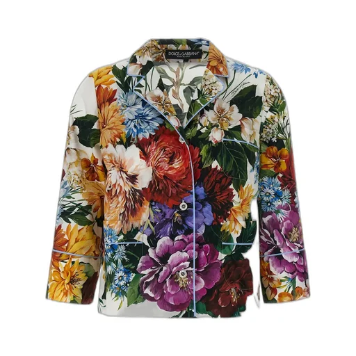 Floral Printed Buttoned Shirt
