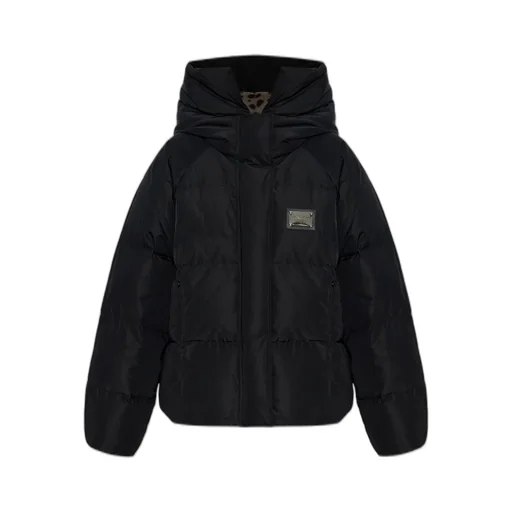 Logo Plaque Down Jacket