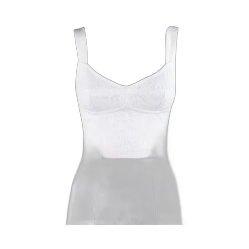 Lace Pattern Fitted Dress