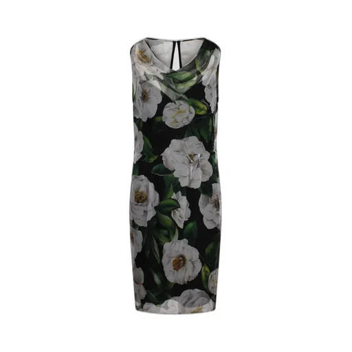 Floral Printed Sleeveless Mini Dress