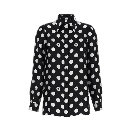 Mambo Polka Dot Print Shirt