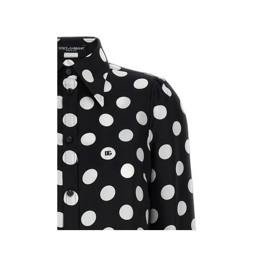 Mambo Polka Dot Print Shirt