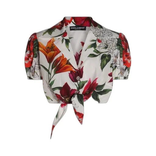 Floral Printed Cropped Top
