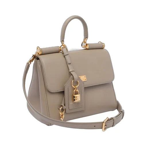 Sicily Foldover Top Tote Bag