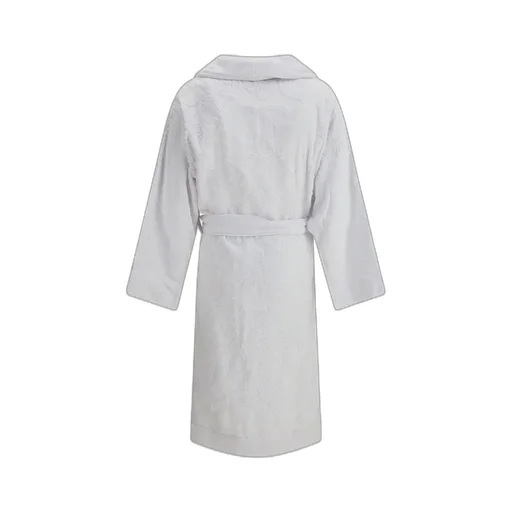 Logo Jacquard Terry Bathrobe