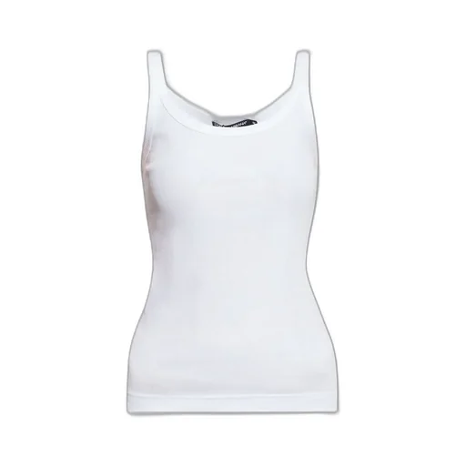 Logo Patch Crewneck Tank Top