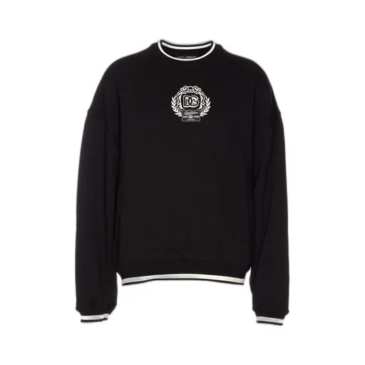 Logo Embroidered Crewneck Sweatshirt
