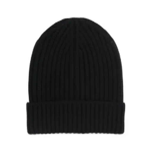 Turn-Up Hem Knitted Beanie