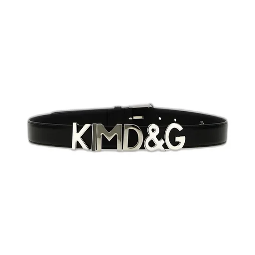 Kim Logo Lettering Buckle Belt