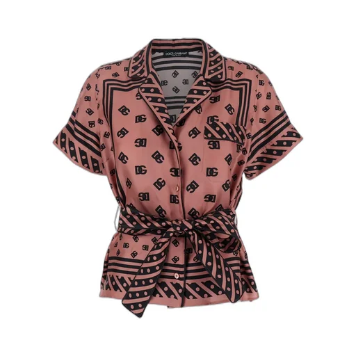 Dg Logo Printed Pajama Shirt