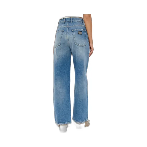 Embellished Low-Waist Jeans