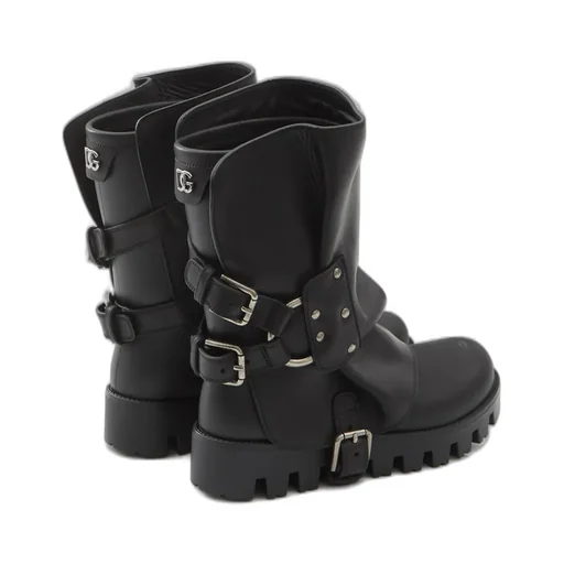 Buckle Detailed Ankle Boots