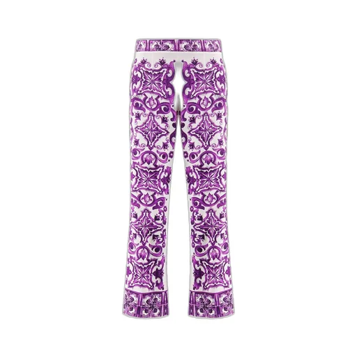 Majolica Printed Trousers