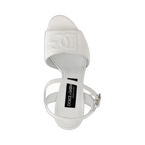 Dg Logo Platform Sandals