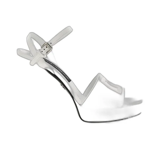 Dg Logo Platform Sandals