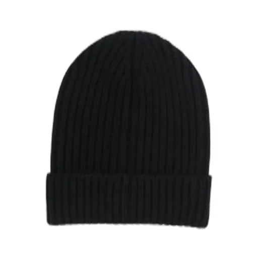 Turn-Up Hem Knitted Beanie