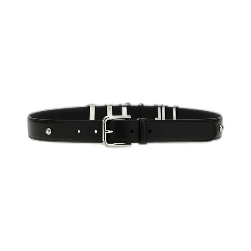 Kim Logo Lettering Buckle Belt