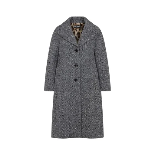 Long Chevron Coat