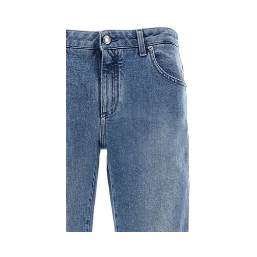Logo Plaque Bootcut Jeans