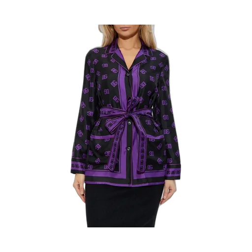 Dg All-Over Printed Twill Vanity Shirt