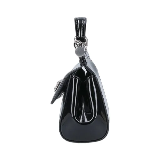 X Kim Logo-Plaque Foldover Top Mini Bag