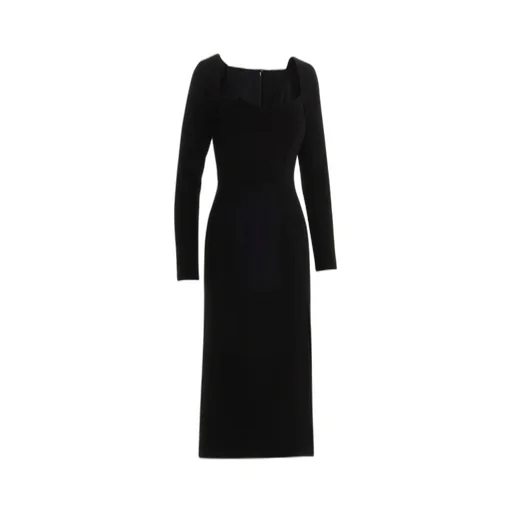 Fitted Long-Sleeve Dress