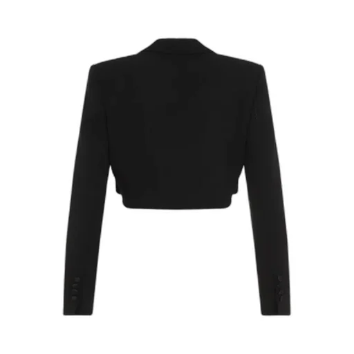 Gabardine Spencer Tuxedo Jacket
