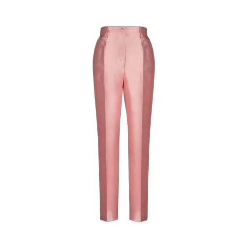 High Waist Satin Trousers