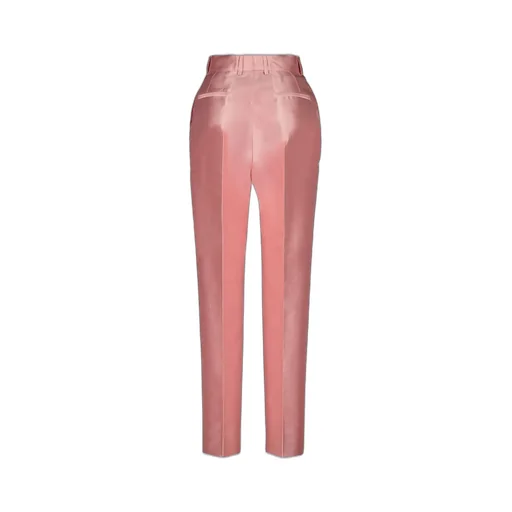 High Waist Satin Trousers